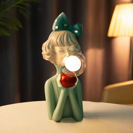 Bordslampa Resin Dekorativ Modern Flickdesign Carvallo