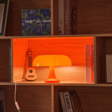 Orange Mushroom Lamp | Tidlös Dekor Carvallo