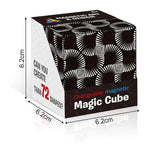 Magisk Magnetisk Kub 70 Olika Former Lärande Utbildning Barn Leksak-Barn-BB-Svart-Hemnix