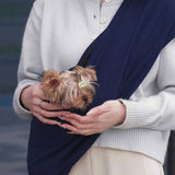 Pet Sling Carrier – Hands-Free, Lättviktig & Säkert för Små Husdjur Carvallo
