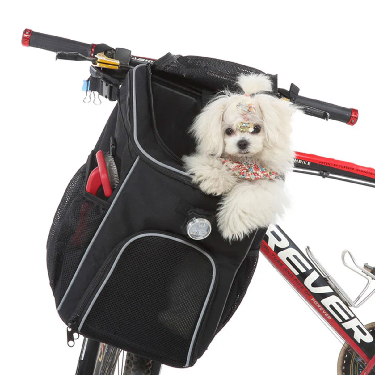 Bike Pet Carrier by Carvallo– Multifunktions, Säker & Andningsbar Carvallo