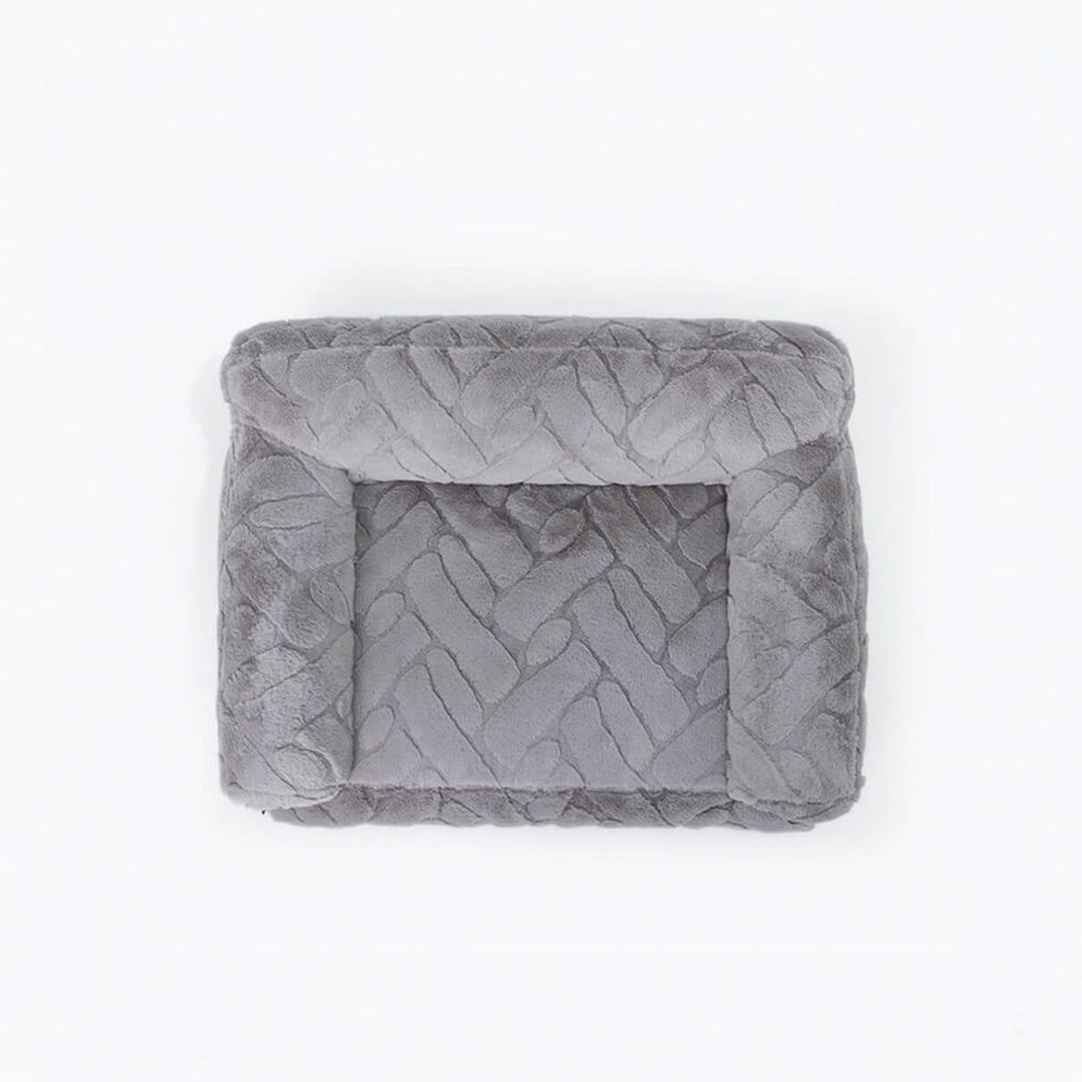 Lyxig fuskkaninpäls husdjursbädd Ultra mjuk varm stödjande Carvallo