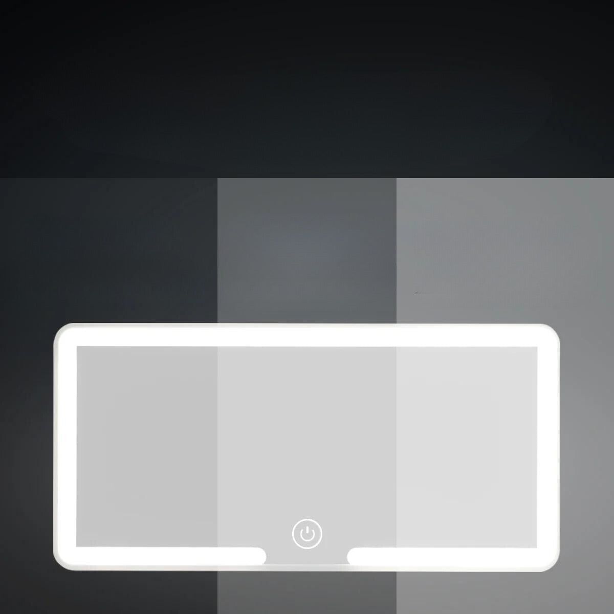 SunGlam Spegel - Justerbar LED Solskyddsmakeup Spegel för Bilar Carvallo