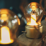 RetroGlow - Bärbar LED nattlampa med uppladdningsbart batteri Carvallo