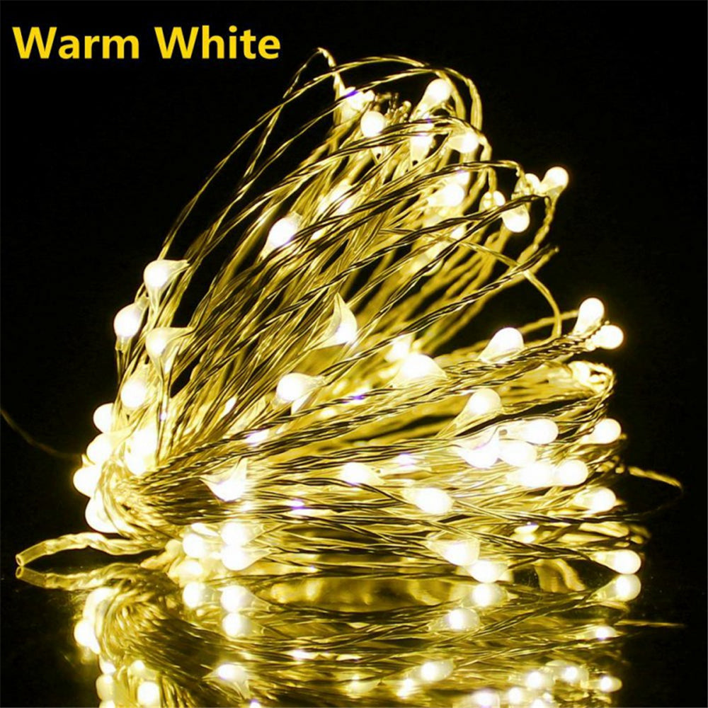 TwinkleWire - USB LED Koppartråd Ljuslina, Flerfärgad Dekoration Carvallo