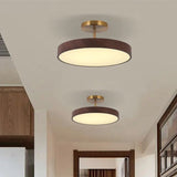 Semi-Flush Trä LED Taklampa – Modern Stil Carvallo