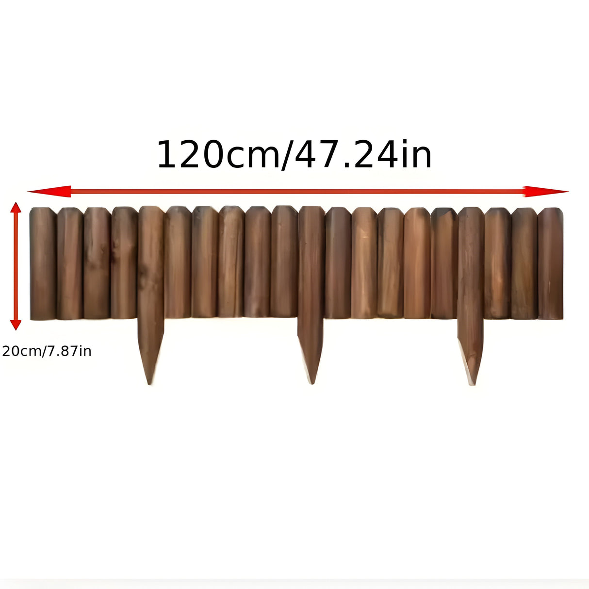 GroveScape - Dekorativt trä utomhus trädgårdsavgränsning gräns Carvallo