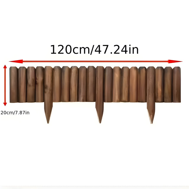GroveScape - Dekorativt trä utomhus trädgårdsavgränsning gräns Carvallo