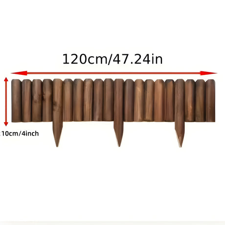 GroveScape - Dekorativt trä utomhus trädgårdsavgränsning gräns Carvallo