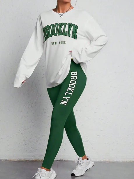 Dam Långärmad T-Shirt Rundhalsad 100% Bomull Hemnix