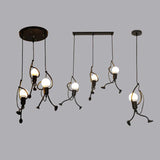 Taklampa i modern metall Carvallo