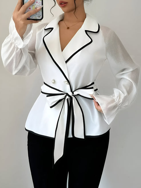 Fina Dam Klänningar Tidlös Elegans Modern Design 100% Polyester