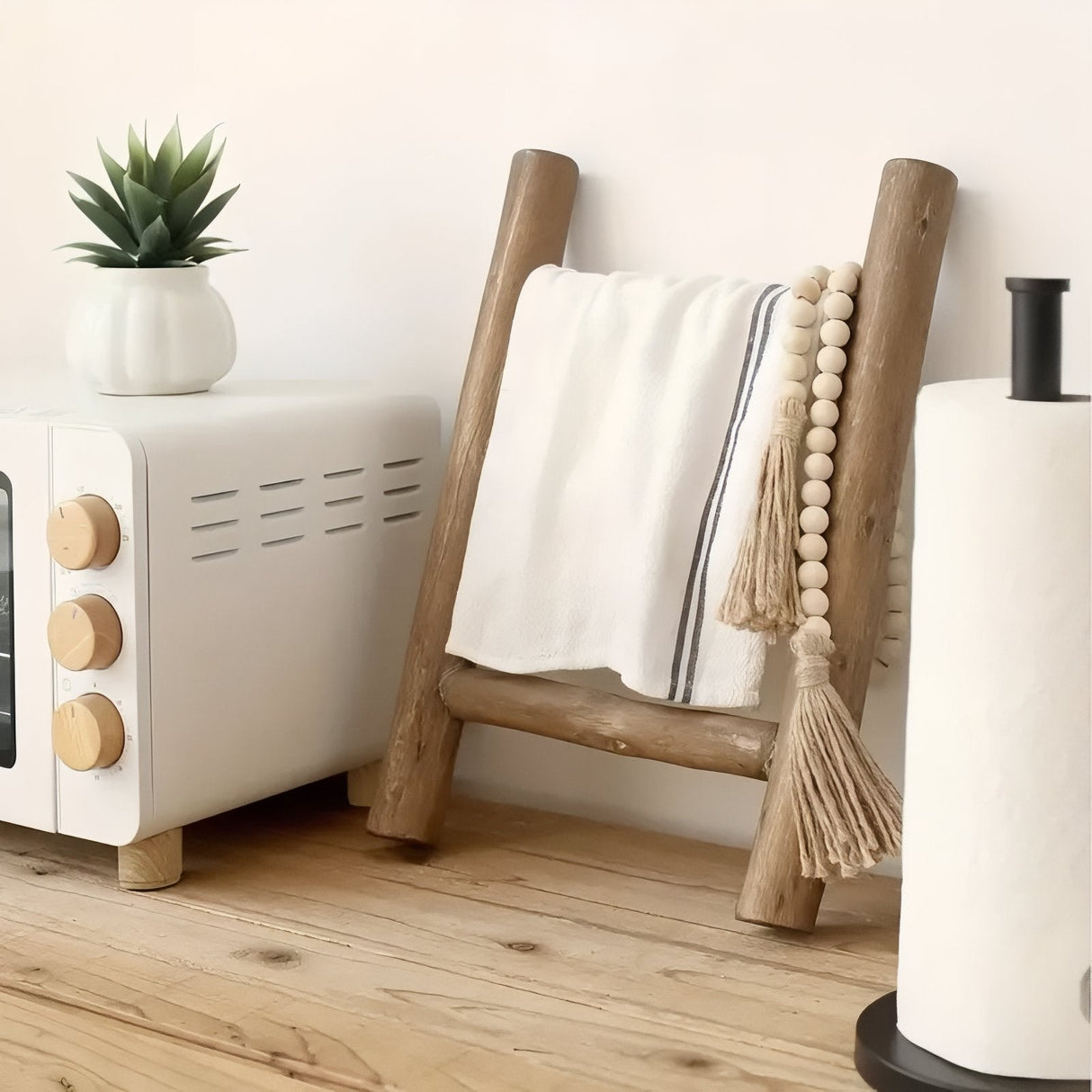 RustiRack – Trästige Handdukshållare för Stilig och Funktionell Förvaring Carvallo