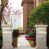 Robust Vattentålig Aluminium LED Vägglampa Carvallo