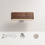 Carvallo - 360-Grad-Drehbare Magnetische Massivholzlampe Carvallo