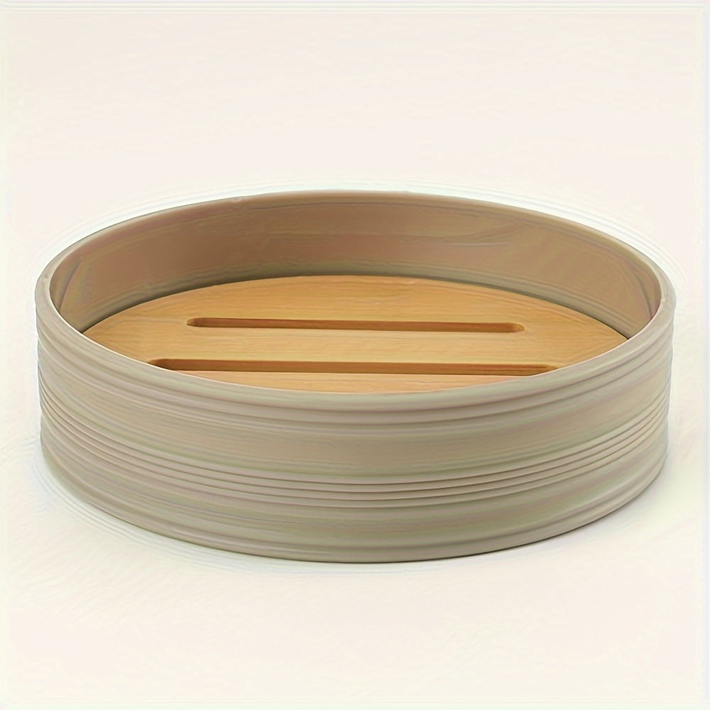 Modern badrumset med bambuakenter – Organiserat och elegant i ett Carvallo