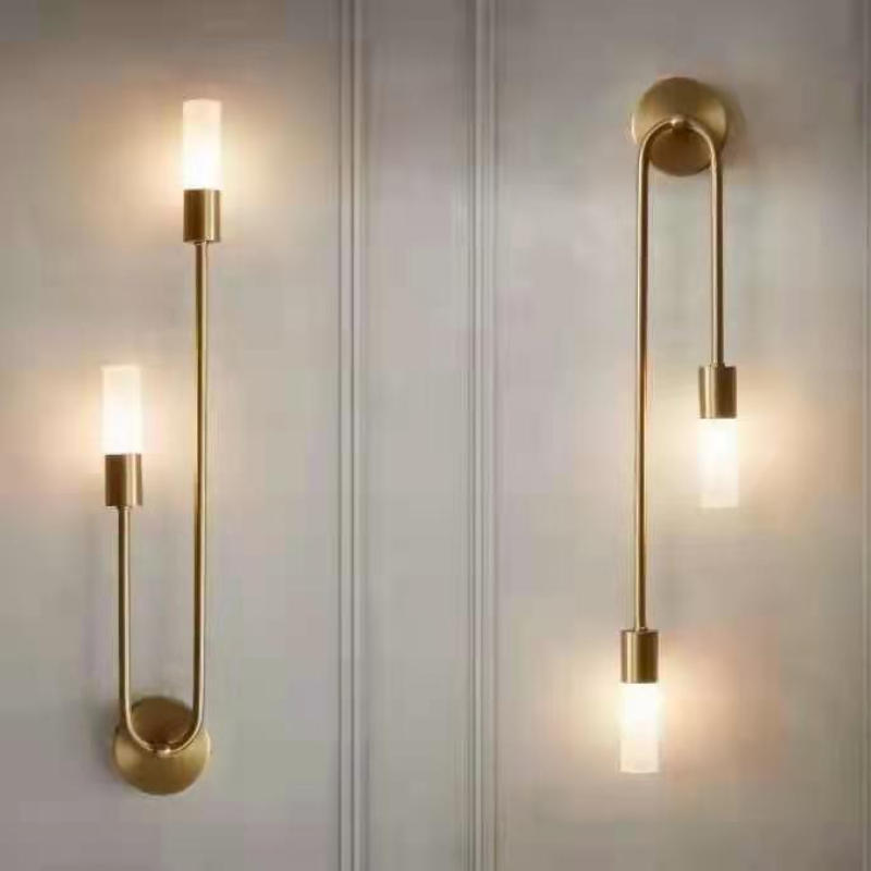 Vägglampa Guld LED Modern Sänglampa Carvallo