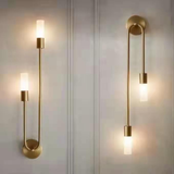 Vägglampa Guld LED Modern Sänglampa Carvallo
