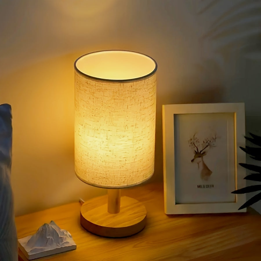 HoutLicht - Justerbar LED Bordslampa med USB Strömförsörjning Carvallo