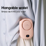 Carvallo Nackventilator BreezyLoop | USB-laddning | 3 hastigheter | 2000 mAh batteri | Handsfree-kylning Carvallo