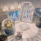 Romantisk Och Elegant Touch Sensor Kristall Bordslampa Carvallo