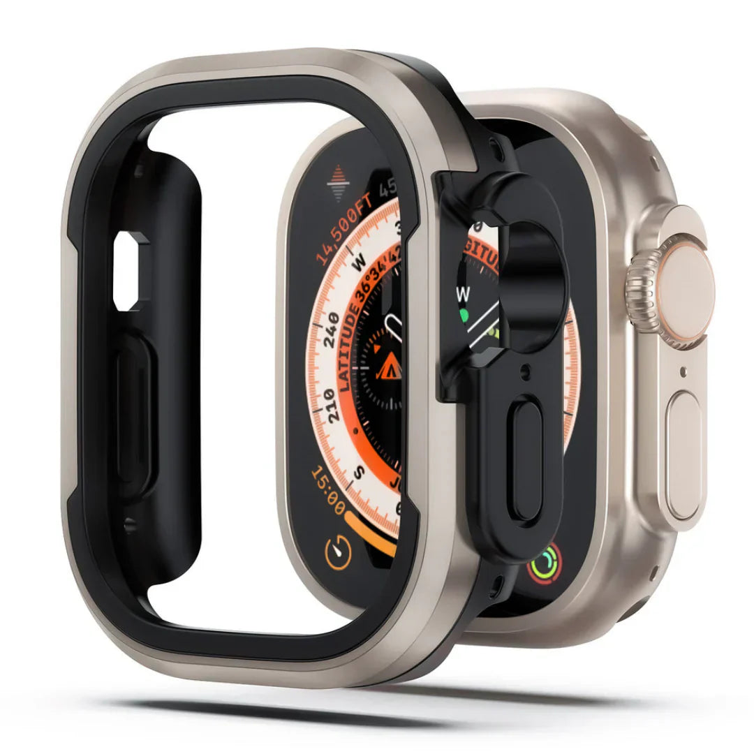 Luxora Heavy Duty Stöttåligt Fodral – Kompatibelt med Apple Watch 3-10 Carvallo