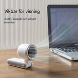 TurboBreeze - Handhållen Mini-turbofläkt för Resor och Vardagsbruk-Handfläktar-BB-Hemnix