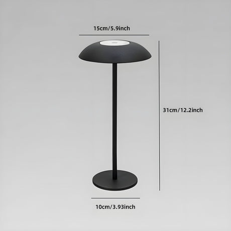 AmberHalo Lampa - Retro USB-laddad LED Touch Skrivbordslampa Carvallo