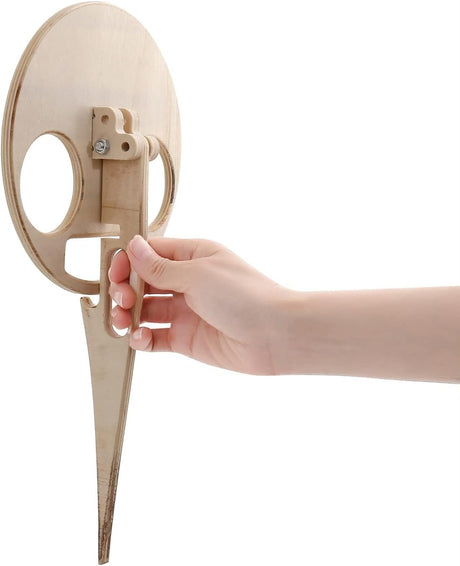 Carvallo – Dubbellager bärbart vinbord med utrymmessparande design för utomhusbruk Carvallo