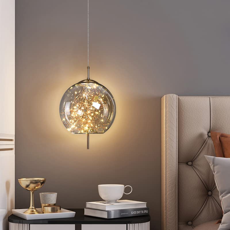 Pendellampa Glas Modern LED Taklampa Carvallo