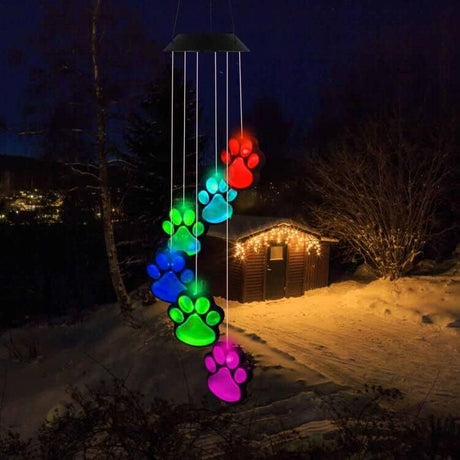 PetGlow - Färgskiftande tassavtrycksljus för upplysta trädgårdar Carvallo