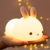 RabbitDream Lampa - Färgglad Touch Sensor Kanin LED Nattljus Carvallo