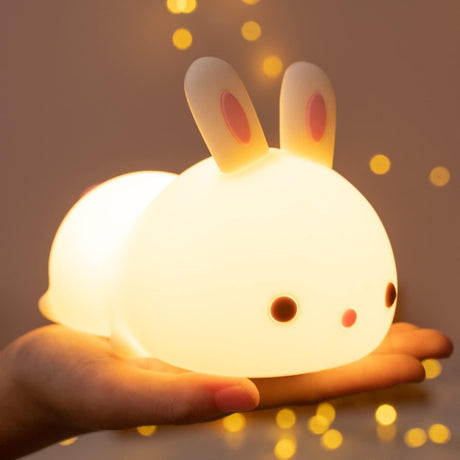 RabbitDream Lampa - Färgglad Touch Sensor Kanin LED Nattljus Carvallo