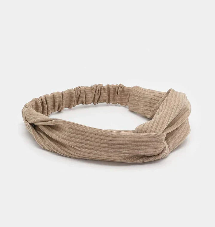 Ribbad Twist-huvudband – Boho-design Carvallo