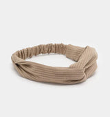 Ribbad Twist-huvudband – Boho-design Carvallo