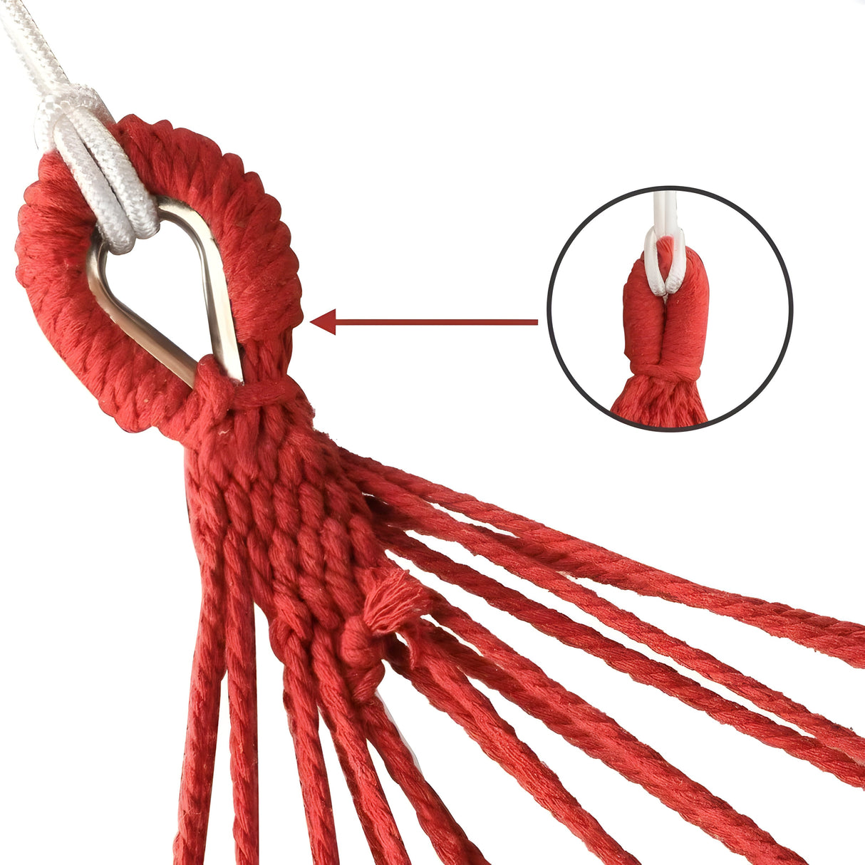 Svinghängmat – Fällbar, Mjuk och Perfekt för Inomhus- och Utomhusbruk Carvallo