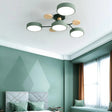 Taklampa Modern LED Flush Mount Kristallkrona Carvallo