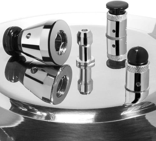 5L Exponeringssäker Tryckkokare – För Gaskokning & Öppen Flamma – 22cm Förstärkt Design Carvallo