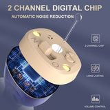 Osynliga Laddningsbara Hörsel förstärkare med Trådlös Laddningslåda Carvallo