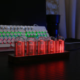 Carvallo – Retro-modernt bordur med lysande Nixie-rör och smart synkronisering av tiden Carvallo