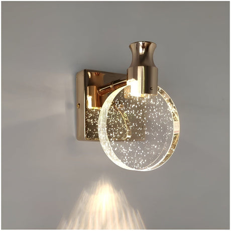 RadianceCrystal Light – Justerbar Lyxig Kristall Vägglampa Carvallo