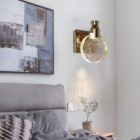 RadianceCrystal Light – Justerbar Lyxig Kristall Vägglampa Carvallo