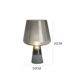 GlowSphere Bordslampa – Italiensk Glaskula Design Carvallo