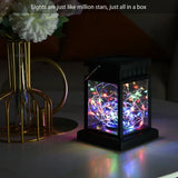 Solar LED-lampa med trådlampor – Dekorativ trädgårdslampa för utomhusbruk och terrass Carvallo