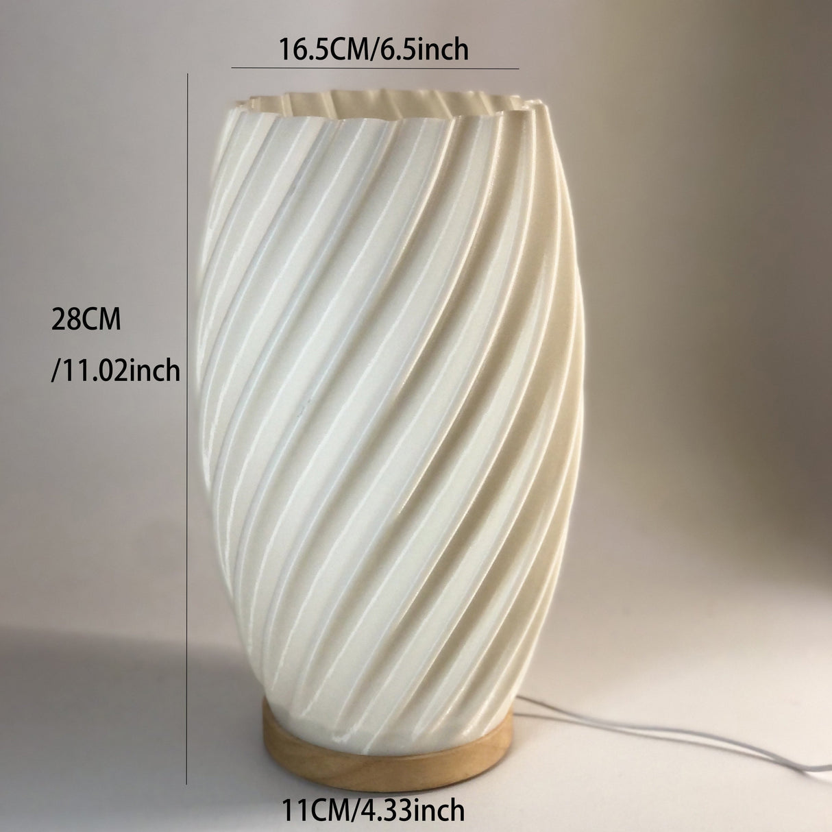 ModiLamp - Modern USB Bordslampa med 3-Färgers Belysning och Chic Design Carvallo