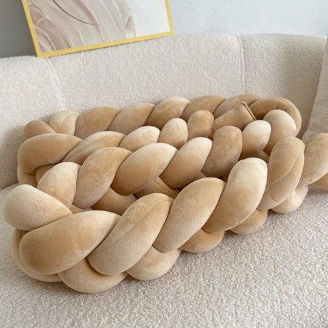 Handgjord Knapp Vloerkudde - Geometrisk Mönster, Tvättbar, 78-tum, Helårs Dekorativ Kuddfyllning med Polyester Carvallo