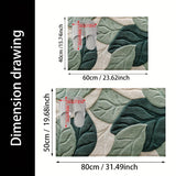 Leaf Badmatta – Absorberande, Plyschig och Bekväm för Badrummet Carvallo