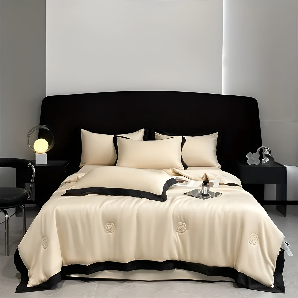 Sommarbäddset 3-delat – Kylning & Silkeslen | Med blommönster & iskylande tyg Carvallo