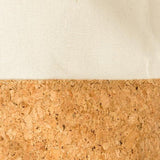 Carvallo LinoNest | Från hållbar bomullslinne | Rund & lätt bärbar | Modernt naturdesign Carvallo