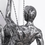 Carvallo – Kreativ Klättrande Man Väggdekoration Set med Konstnärlig Charm Carvallo